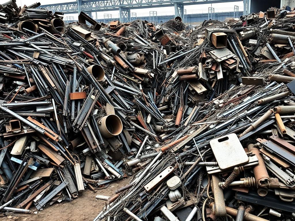 Scrap metal recycling